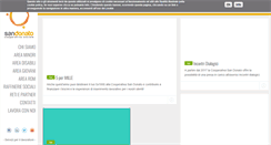 Desktop Screenshot of coopsandonato.it