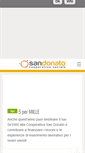 Mobile Screenshot of coopsandonato.it